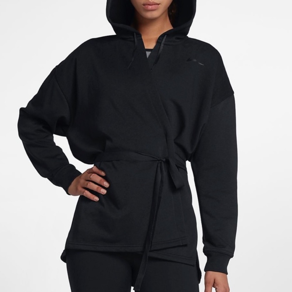Nike Training Wrap Hoodie Dri-Fit Black